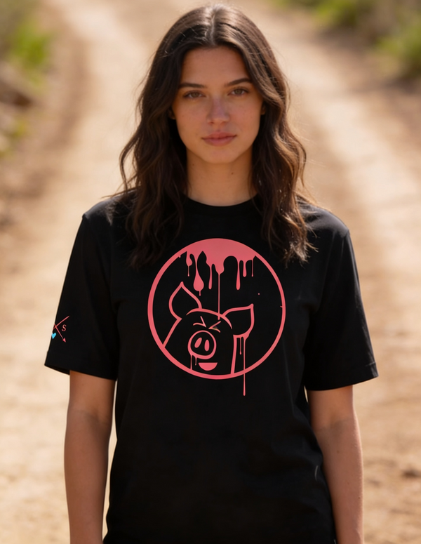 Drippin' Pudgy Pig Tee